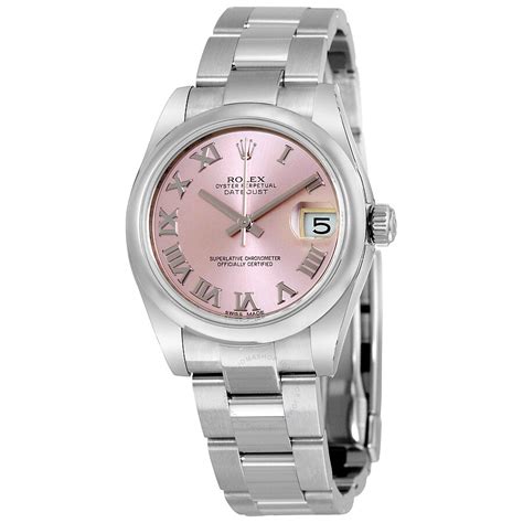 pink dial rolex stainless|rolex lady datejust pink dial.